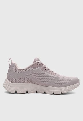Tenis Lifestyle Skechers Bobs B Lite Lila