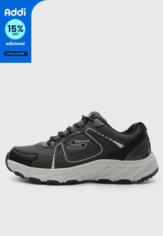 Tenis Senderismo SKECHERS Hillcrest 2.0 - Sabbaday Falls Verde Skechers