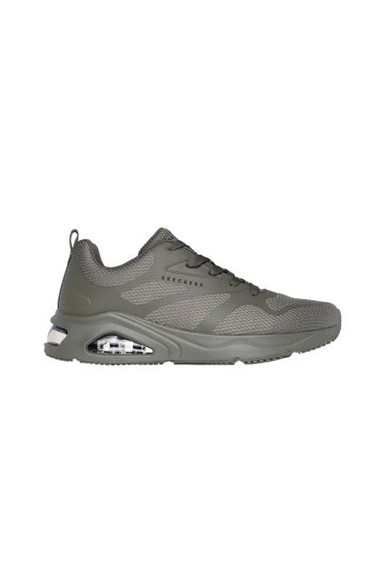 SKECHERS TENIS TRES AIR UNO  LIFE STYLE HOMBRE VERDE 