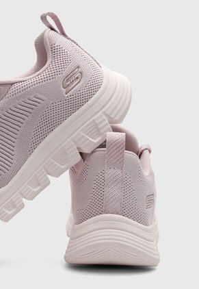 Tenis Lifestyle Skechers Bobs B Lite Lila