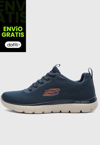 Tenis Lifestyle SKECHERS Summits - Eckler Azul Skechers