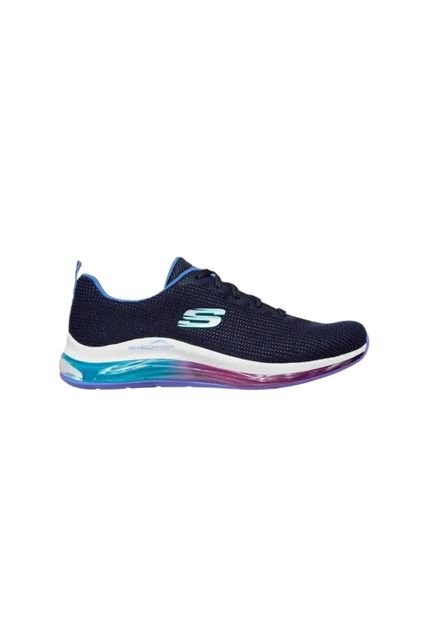 Tenis SKECHERS MESH LACE UP Navy Multicolor Para Mujer Compra Ahora Dafiti Colombia