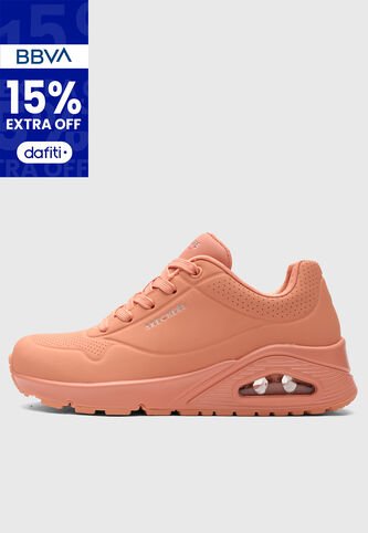 Tenis SKECHERS Uno - Bright Air Naranja Skechers