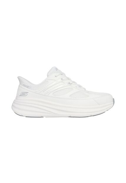 Tenis Skechers Hombre Bobs Skillz Memory Foam Blanco