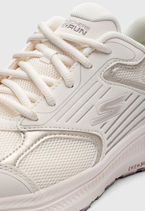 Tenis Running Skechers Go Run Consistent 2.0 Beige