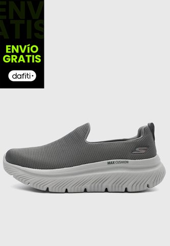 Tenis Walking SKECHERS Go Walk Max Cushioning Hyper Burst Gris Skechers