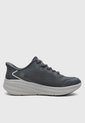 Tenis Lifestyle SKECHERS Bobs Skillz Gris Oscuro de Skechers