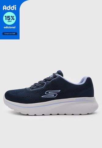 Tenis Walking SKECHERS Go Walk Arch Fit Azul Skechers