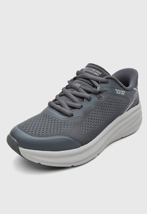 Tenis Lifestyle SKECHERS Bobs Skillz Gris Oscuro