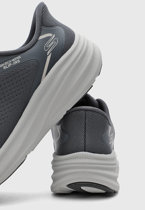 Tenis Lifestyle SKECHERS Bobs Skillz Gris Oscuro