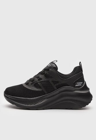 Tenis SKECHERS BOBS Chaos Hi - Dazzling Glint Negro Skechers