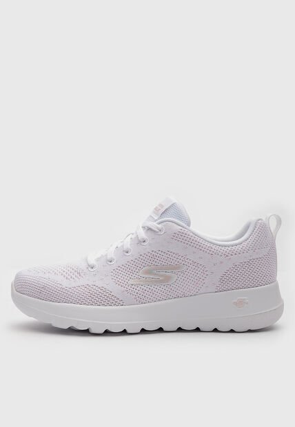Tenis Walking SKECHERS GO WALK Joy - Violet Blanco