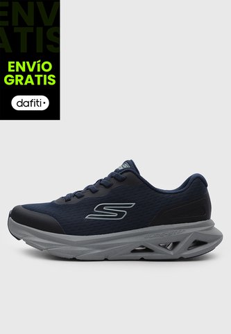 Tenis Running SKECHERS Glide-Step Vortex Azul Skechers