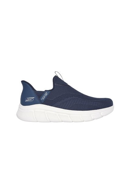 SKECHERS TENIS FLEX LIFE STYLE HOMBRE AZUL 