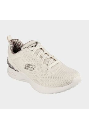 Tenis Skechers Leopard Tpu Clip Para Mujer Color Beige