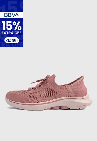 Tenis SKECHERS Go walk 7 Rosa Malva Skechers