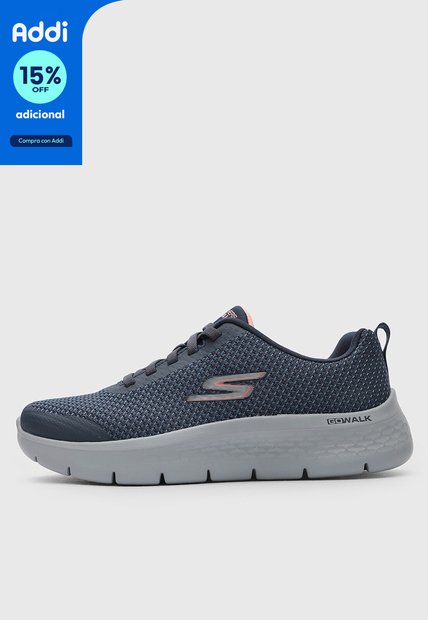 Tenis Walking SKECHERS Go Walk Flex Azul