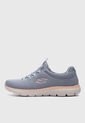 Tenis Lifestyle SKECHERS Summits - Summer Blush Azul de Skechers