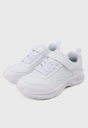 Tenis Colegiales Blanco SKECHERS Dynamatic Textbook Cool