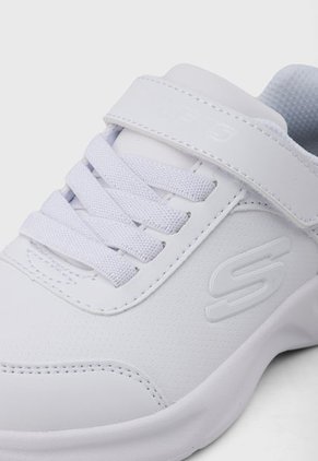 Tenis Colegiales Blanco SKECHERS Dynamatic Textbook Cool