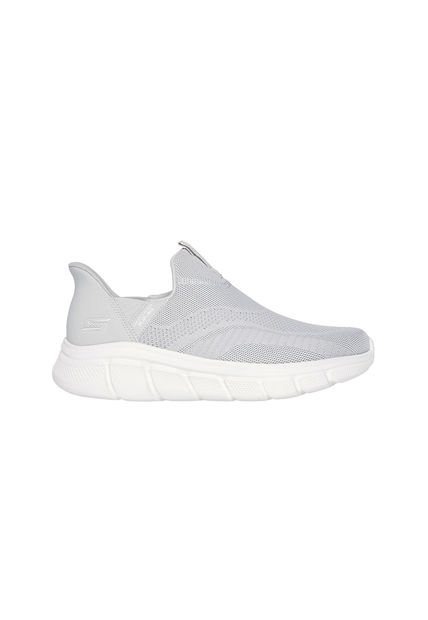 SKECHERS TENIS FLEX LIFE STYLE HOMBRE GRIS 