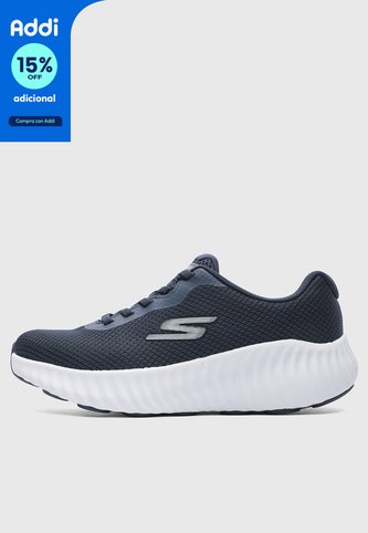 Tenis Running SKECHERS Go Run Now - Calumet Azul Skechers