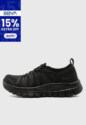 Tenis SKECHERS Graceful - Soft Soulc Negro