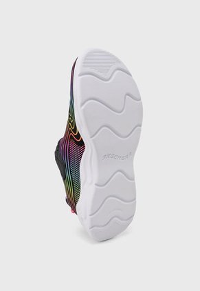 Tenis Lifestyle Negro-Lila-Rosa SKECHERS S Lights - Wavy Beams