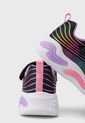 Tenis Lifestyle Negro-Lila-Rosa SKECHERS S Lights - Wavy Beams de Skechers