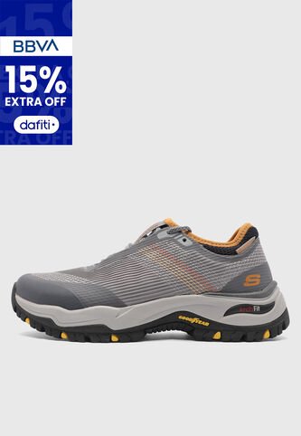 Tenis SKECHERS Arch Fit Dawson - Mahone Gris Skechers