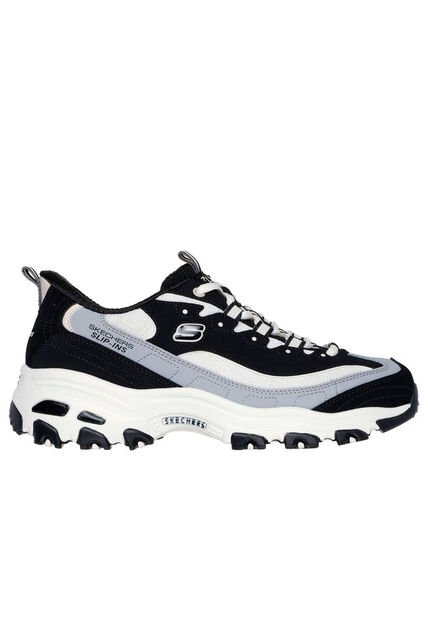 Tenis Mujer Skechers D'Lites Smooth Nostalgia - Negro