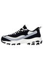 Tenis Mujer Skechers D'Lites Smooth Nostalgia - Negro de Skechers