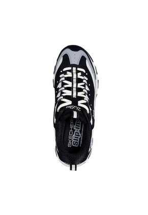 Tenis Mujer Skechers D'Lites Smooth Nostalgia - Negro