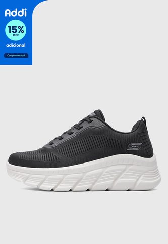 Tenis Lifestyle SKECHERS Bobs B Flex Hi Negro Skechers