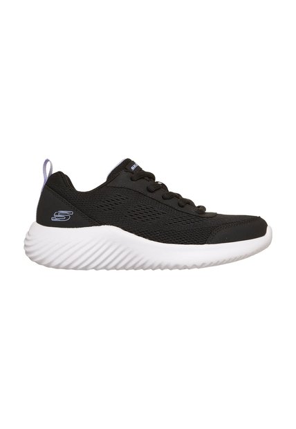 TENIS SKECHERS JUNIOR NINA 303679L-BLK BOUNDER Talla 4