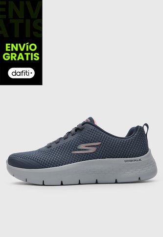 Tenis Walking SKECHERS Go Walk Flex Azul Skechers