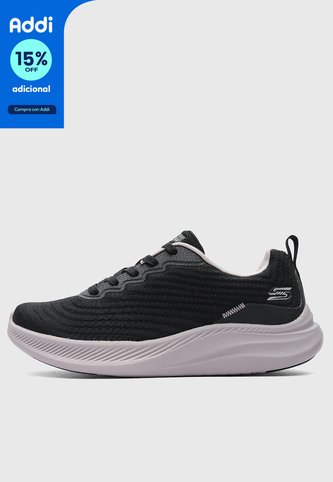 Tenis Lifestyle SKECHERS Bobs Moda Flex Mellow Dawn Negro Skechers