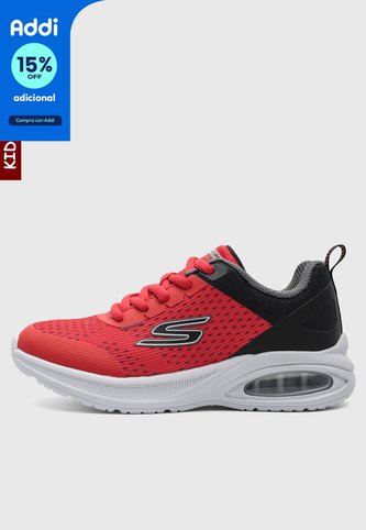 Tenis Lifestyle SKECHERS Microspec Max Advance Rojo Skechers