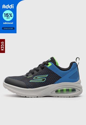 Tenis Lifestyle SKECHERS Microspec Max Advance Negro Skechers