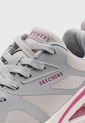 Tenis Lifestyle Gris-Blanco-Fucsia Skechers Tres-Air Uno - Revolution-Airy de Skechers