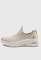 Tenis Lifestyle Beige-Blanco Skechers Arch Fit D'Lux - Glimmer Dust de Skechers