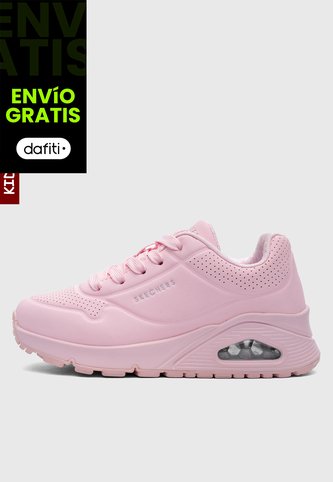 Tenis Lifestyle SKECHERS Uno Gen1 - Frosty Kicks Rosa Skechers