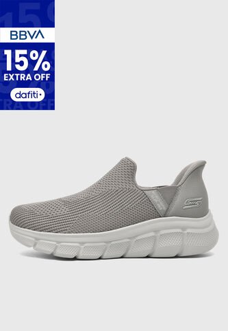 Tenis SKECHERS Bobs B Flex Gris Skechers