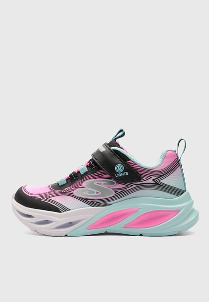 Tenis Lifestyle Negro-Multicolor SKECHERS Cosmic Glow