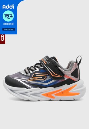 Tenis Lifestyle SKECHERS S-Lights Flex-Glow Ultra Gris