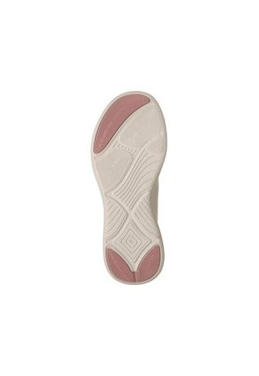 Tenis Skechers Mujer Bobs Moda Flex Memory Foam Blanco Hueso