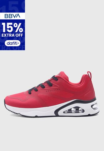 Tenis SKECHERS Tres - Air Uno - Revolution Airy Rojo Skechers