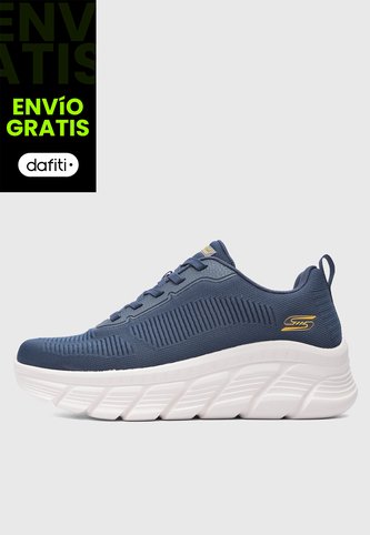 Tenis Lifestyle SKECHERS Bobs B Flex Hi Azul Skechers