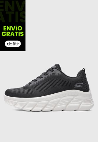 Tenis Lifestyle SKECHERS Bobs B Flex Hi Negro Skechers