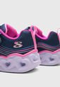 Tenis SKECHERS Heart Lights - Retro Hearts Azul de Skechers